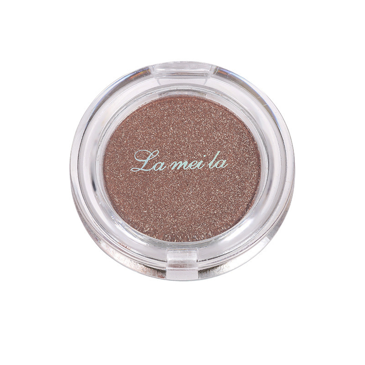 Clearance Pearlescent Eye Shadow Perpetual Pearlescent Monochrom Eyeshadow Earth Color Không Smudge Waterproof Eye Shadow Pan Nude Makeup Brush - Bóng mắt nhũ klavuu