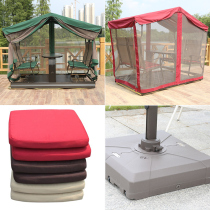  Outdoor swing wrought iron adult outdoor rattan chair hanging basket single double economical European-style courtyard villa hanging chair Balcony