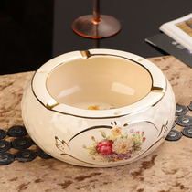 Ashtrays Ceramic Creative Fashion Anti-Fly Ash without lid Smoke cylinder Living room Living Room style Personality Office