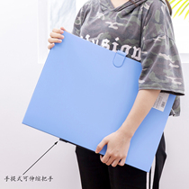 Portable A3 folder thickened 8 open sketch paper Picture Album Art Collection 8K poster favorites put Awards