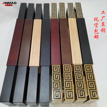 New Chinese antique big door handle glass door wood doorknob hotel KTV storefront clubhouse with endless door handles