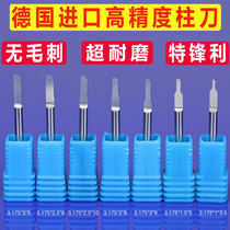 Imported material 3 175 single-edged column knife woodworking milling cutter tungsten steel straight knife wood carving acrylic advertising engraving machine tool