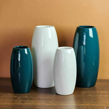 Living room rich bamboo ceramic vase ornaments nordic simple