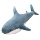 Кукла-младенец Ahoo shark shark melon Большая белая кукла-акула Ah Ming снимает такую же плюшевую игрушку-подушку-куклу mini 4