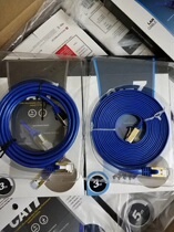 American original CAT7 10 Gigabit Gigabit network cable Flat seven pure copper server home network cable 2 3 5 10 meters