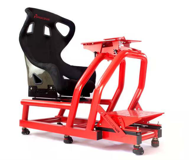 ພວງມາໄລການແຂ່ງແບບຈຳລອງ AZRACING NEX bracket seat FANATEC/CSW/T300/SIMAGIC/DD