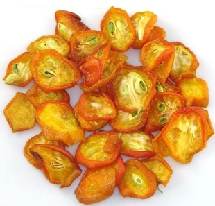 Chinese herbal medicine kumquat dried flower fruit tea kumquat dried kumquat dried kumquat cake kumquat slices 500 grams 2 pieces