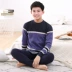 Những chàng trai và cô gái lớn trong mùa đông cộng với bộ đồ lót giữ nhiệt dày bằng nhung dành cho thanh thiếu niên và học sinh trung học cơ sở cộng với người béo cộng với cổ áo cao - Phù hợp với nóng lên