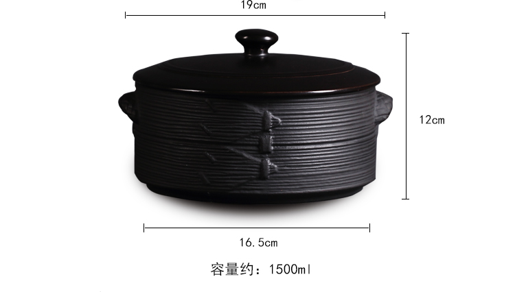Bộ ấm trà bằng gốm sứ Bộ ấm trà đen Bộ ấm trà bằng ấm trà Bộ ấm trà kiểu Nhật khô - Trà sứ bộ ấm trà cối xay