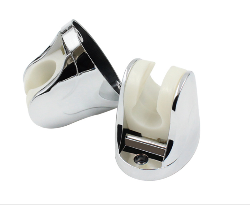 ABS plastic nozzle handheld shower head bracket fixed hook wall seat bathroom shower hose shower seat