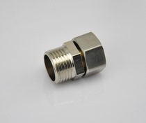4 sub-DN15 active inside and outside direct double inner silk live ball valve water heater water pipe active joint full copper