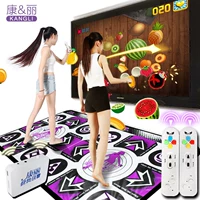 Siêu vũ công bạo chúa Android nhảy đôi mat giao diện máy tính TV giao diện điều khiển trò chơi không dây sử dụng kép - Dance pad thảm nhảy game tại nhà