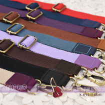 Skew cross-pack with head layer Bull Leather Canvas Adjustable Length Diagonal Cross-Pack Strap (with 2 D rings) 9 Color J8