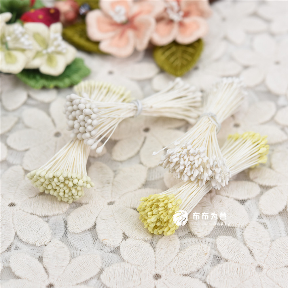 Stereo flowers commonly used classic stamens 2 color optional about 140 Q4