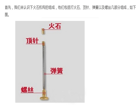 Flint Zippo Zippo nhẹ hơn Flint Kerosene Light Flint 3A Black 50 - Bật lửa hột quẹt khò