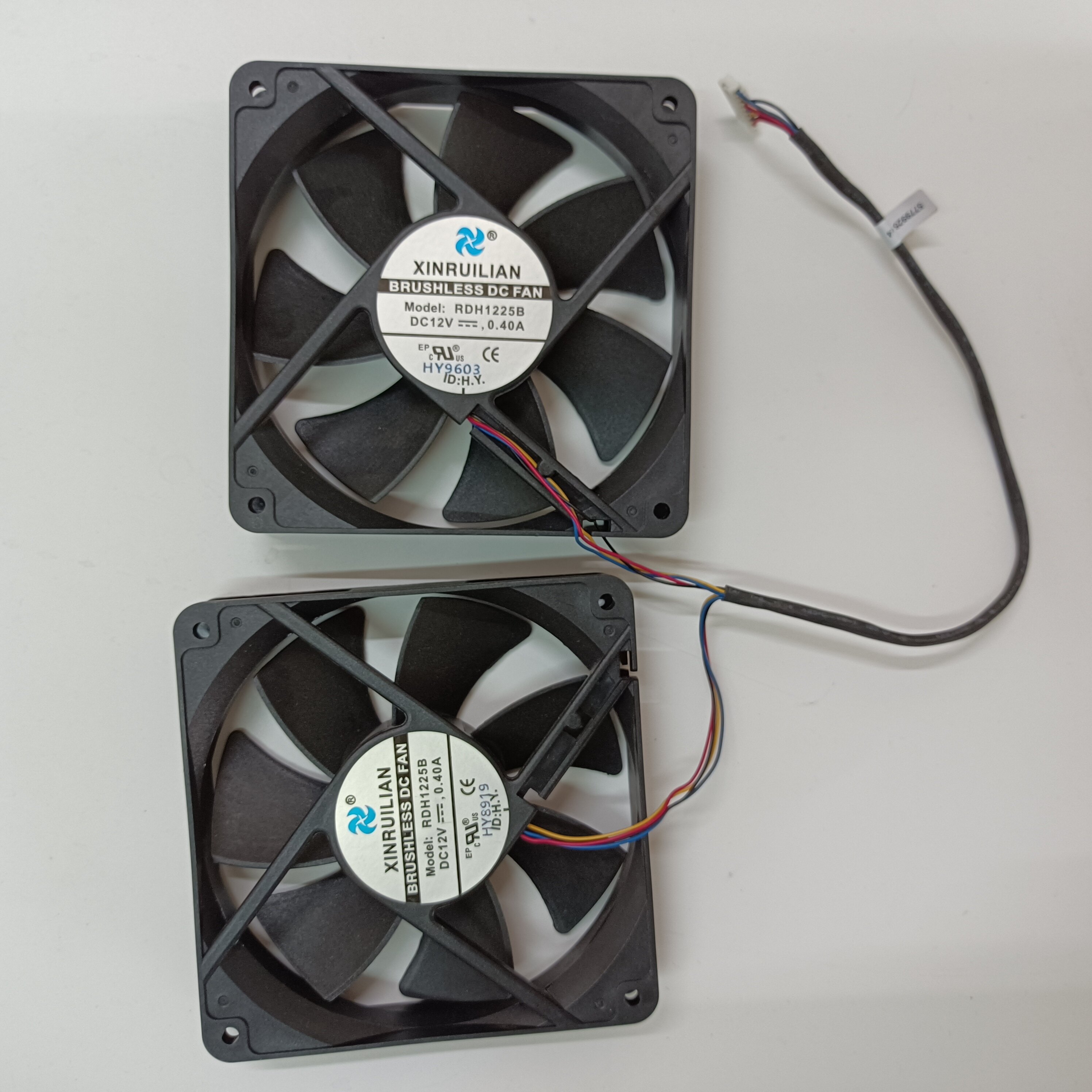 全新欣瑞联XINRUILIAN RDH1225B  DC12V变频器风扇 RDH1225B 风扇