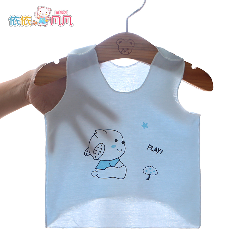 Mua hai gửi một trẻ sơ sinh vest cotton bốn mùa bé bảo vệ rốn bé mùa hè baby baby nửa dưới lại.