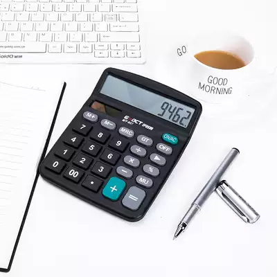 Calculator 837 small and medium solar multi-function 12-bit big button computer Finance Special wholesale