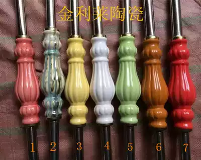 Stainless steel stair handrail column ceramic balcony bay window guardrail railing accessories decoration home 304