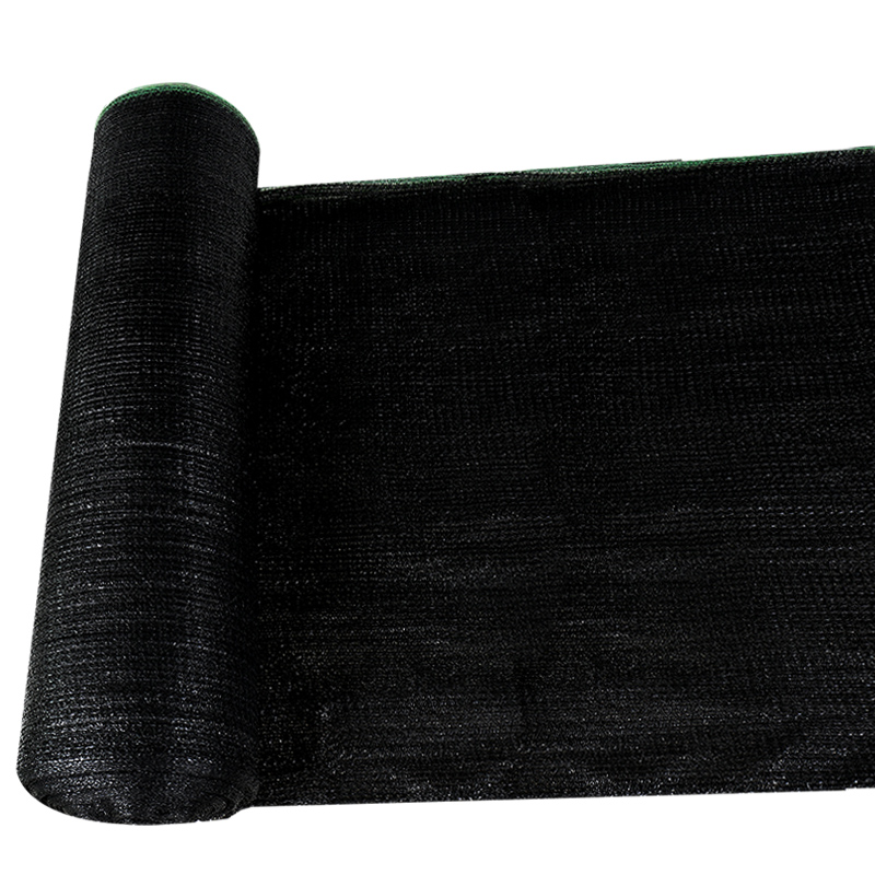 Black encryption thickened shading net Sunscreen net Greenhouse breeding shading net Insulation net shading net Dust cover soil net