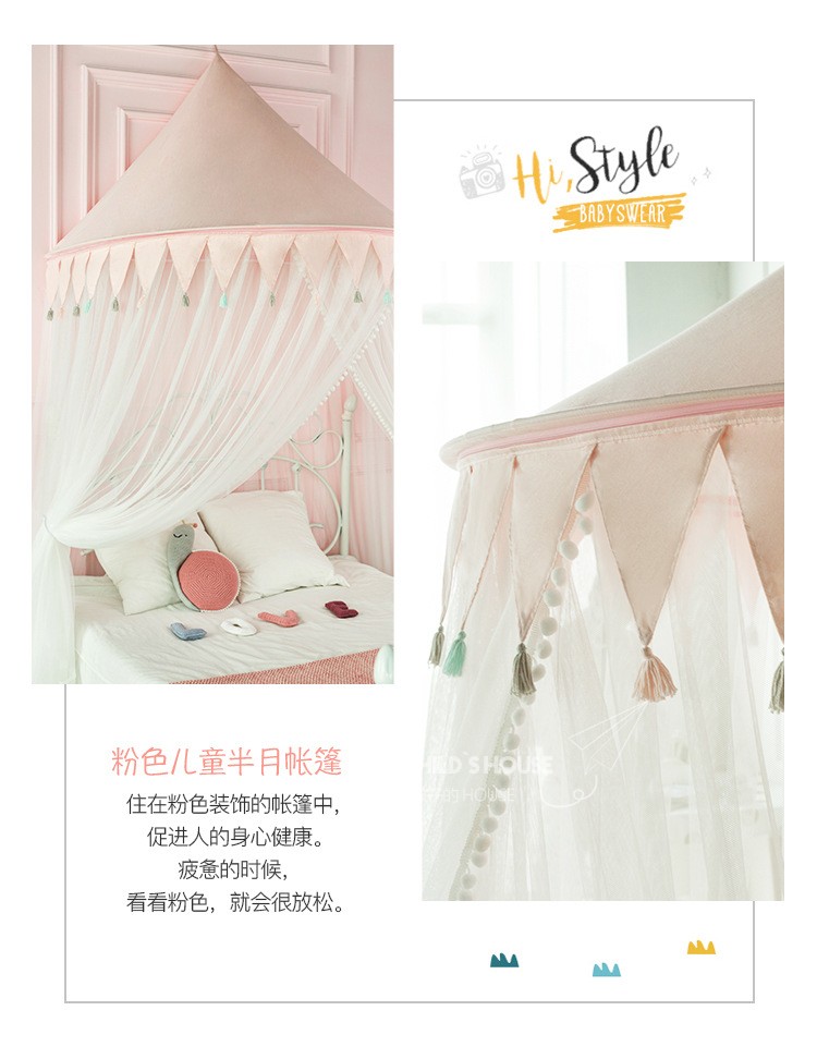 Vòm chống muỗi lắp đặt miễn phí gấp màn chống muỗi hộ gia đình giường trần công chúa 幔 mùa hè 1.2 / 1.35 / 1.5 / 1.8m - Lưới chống muỗi mùng ngủ xếp gọn