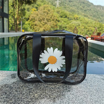 Seaside beach bag transparent fashion travel vacation swimming bag wash swimsuit waterproof storage bag cosmetic bag