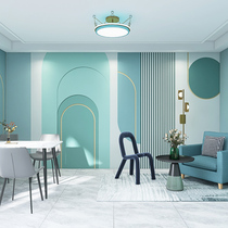 Nordic minimalist morandi Color integrated wall panel Living room TV Background wall Bamboo Wood Fiberboard 3d Solid wall panel