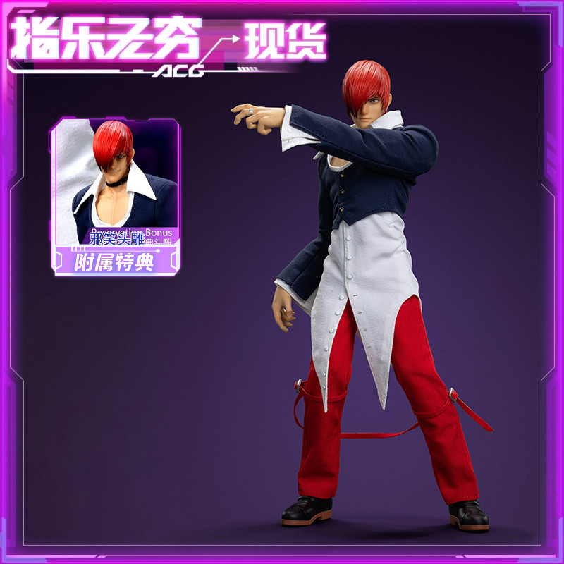 吞时工作室TS-XXZ-008 拳皇97 八神庵1/12 可动手办