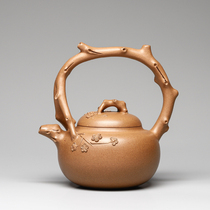 Taiwan Reflux of Purple Sands Pot Purple Sands One Factory Parent Chen Guoliang All Artisanal Raw Mine Old Section Clay East Slope Tiliang Pot