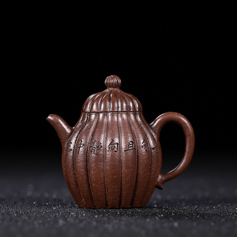 The Qing Dynasty Porcelain Clay Pot Taiwan Return small capacity Handlebar Pot Gluten Grain Autumn Water Old Objects Original Mine Ancient Play Pot and Solitary Products-Taobao