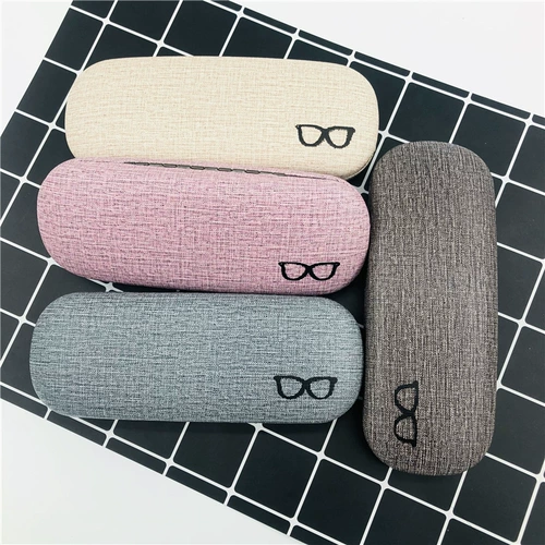 Милые детские портативные ретро солнцезащитные очки подходит для мужчин и женщин, коробка для хранения, простой и элегантный дизайн