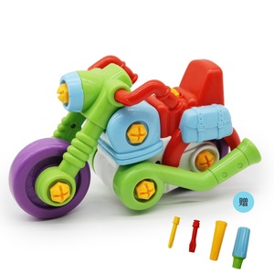 儿童拆装玩具车可拆卸拧螺丝组装工程车汽车飞机拼装益智套装男孩