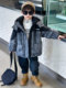 Children's down Jacket for Boys, Winter 2026 New Stylish Thickened Cool Boy's White Duck down Winter Coat