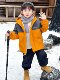 Boys' Fleece-Lined Jacket Autumn and Winter Parka 2026 New Style Children's Thick Cotton Coat Stylish Baby Winter Cotton Clothing