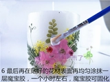 Волшебное сокровище Globe Glueing Glue Mod Glue Glue Clue Made Clue Candle, свеча, используйте резиновый детский сад для работы с цветочными прессами