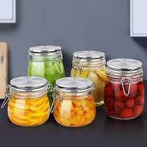 Glass sealed bottle storage tank Home Kitchen Storage Honey enzyme Cereals Pickled Pickled Vegetable multifunctional glass bottle