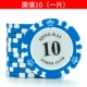 Phòng chơi bài Chip Card dành riêng cho Texas Holdem Mahjong Chip Coin Mã thông báo Crown Baccarat cao cấp - Các lớp học Mạt chược / Cờ vua / giáo dục