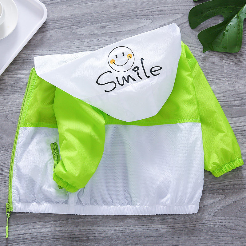 Bara offline children's sun clothes breathable baby summer sunscreen suit for girls boys and boys