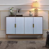 Door shoe cabinet Light luxury entrance cabinet Household model room storage Modern simple dining side cabinet Living room decoration cabinet