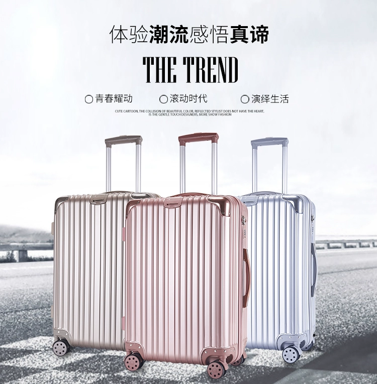 Hộp vali nữ phiên bản Hàn Quốc của trường hợp xe đẩy 24 inch bánh xe vạn năng 20 inch khung lên máy bay du lịch 26 inch mật khẩu sinh viên