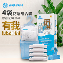 Leak-proof hanging catchment bag Dehumidifier bag dehumidifier box Wardrobe Indoor basement dormitory Household desiccant