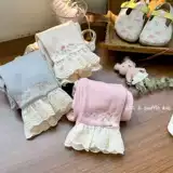 Осенние детские леггинсы, милые штаны, подходят для весны и осени, в западном стиле