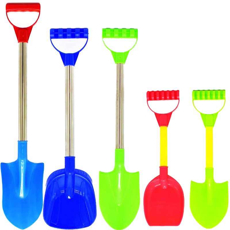 Children's beach toy shovel plastic shovel thickening shovel pack baby toy boy digging sand shovel