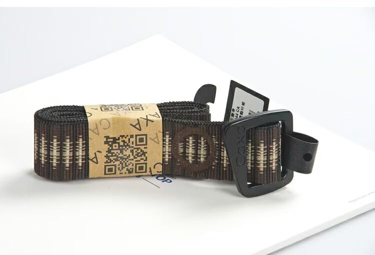 Thắt lưng ngoài trời Caxa Thắt lưng nylon làm khô nhanh Dây đai bện không tải Ultralight Đai vành đai nam day nit nam
