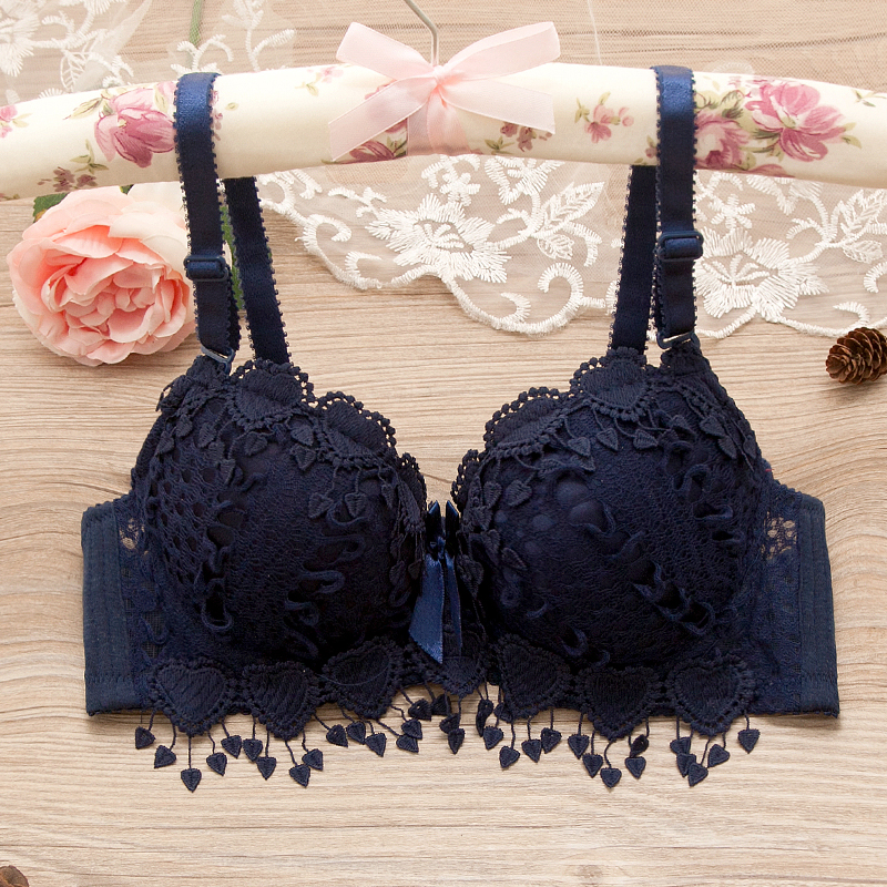 Cô gái áo ngực mỏng ren gợi cảm thu thập sinh viên áo ngực nhỏ Nhật Bản quần lót trắng phù hợp với mùa hè quần lót phụ nữ