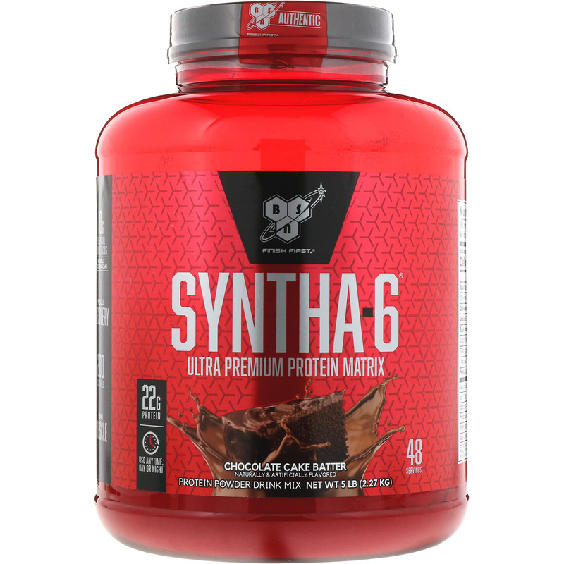 Bsn Syntha6 5 Pounds Slow-Release Protein Powder Bsn6 Matrix Protein Fitness Muscle-Building Protein Official Anti-Counterfeiting