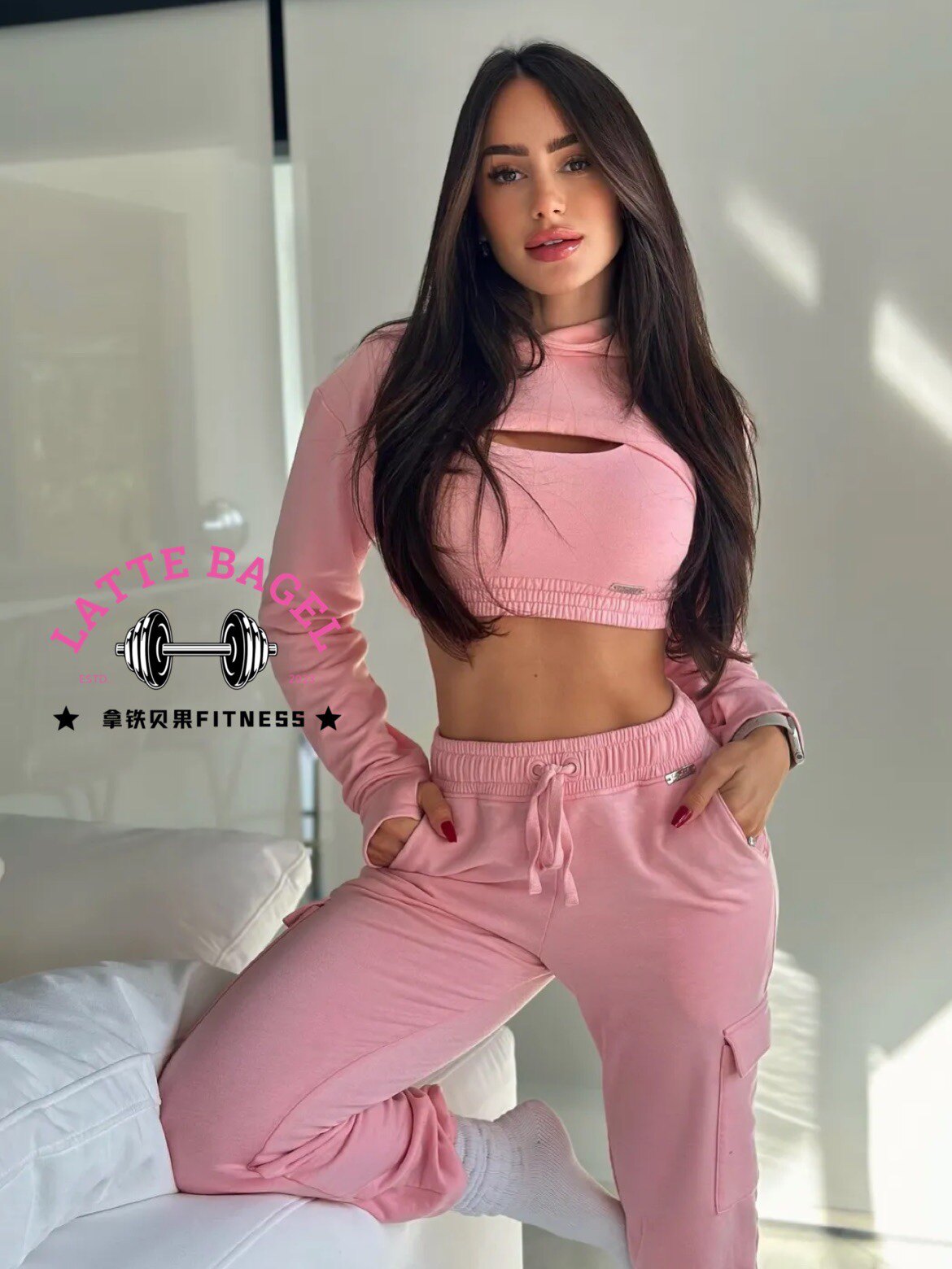 Тренировочные брюки bombshell炸弹抽绳束脚宽松卫裤长裤sweat joggers