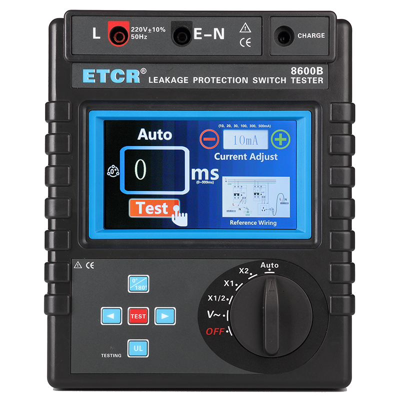 Iridium ETCR 8600B leakage protector detector three - phase single - phase