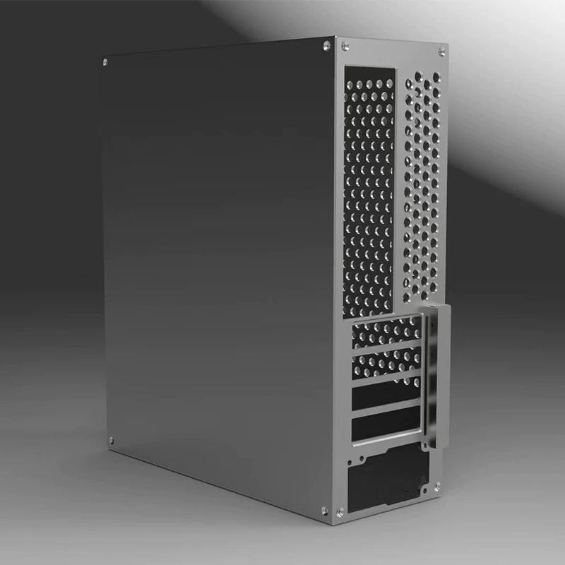 [Небольшой запас] BUG-C1 полутросилная средняя высота графика M-ATX компактный корпус ITX малый корпус алюминиевый сплав