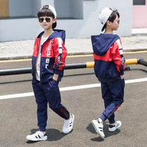 next jazz boy suit 2021 new spring autumn CUHK child handsome boy sports ocean Korean version childlike clothes